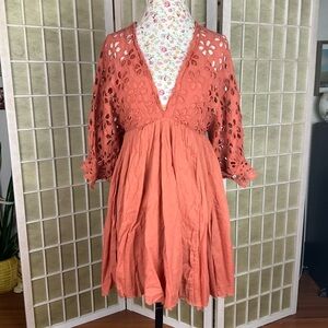 Free People Bella Note Mini Dress